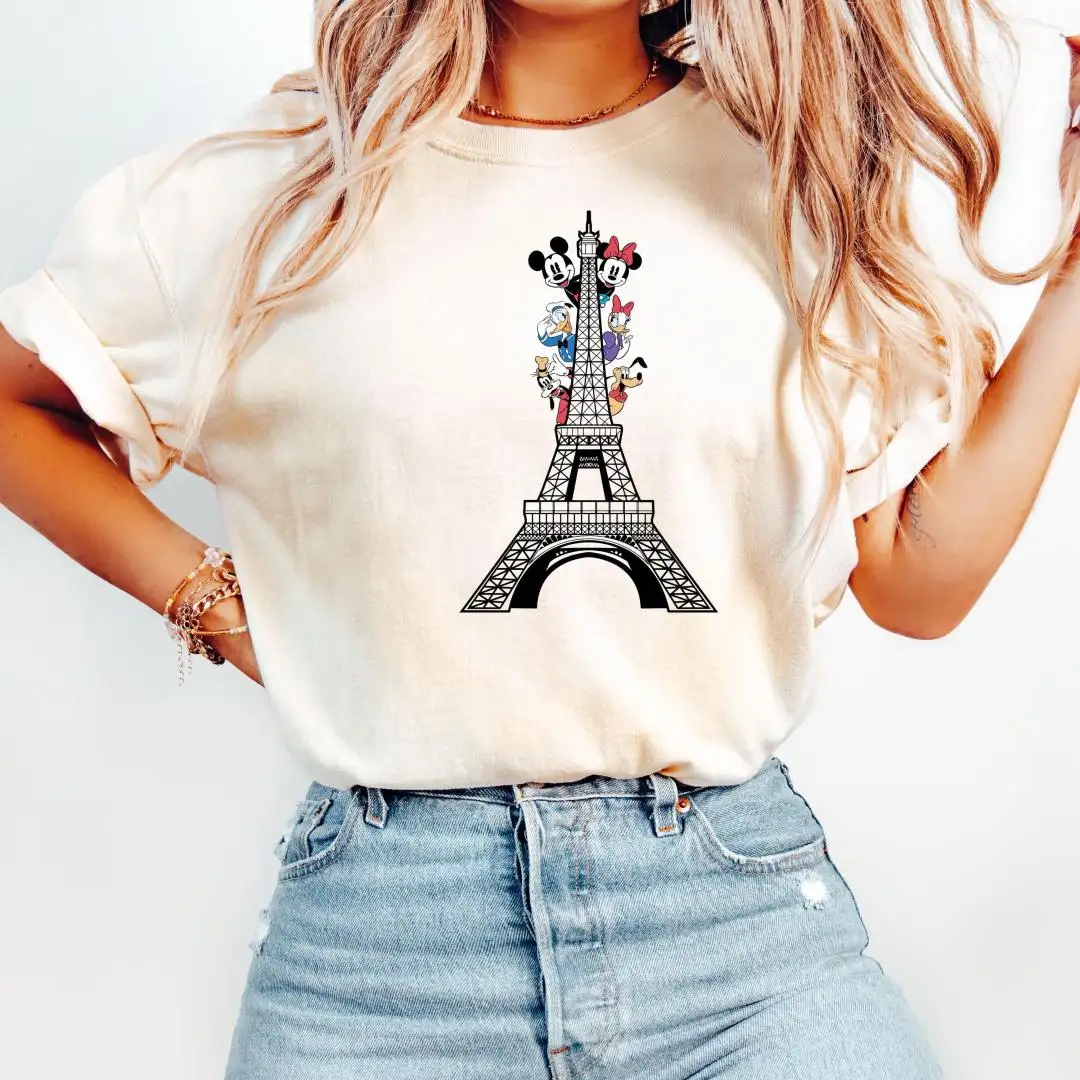 Disney Paris Trip Shirt Mickey And Friends
