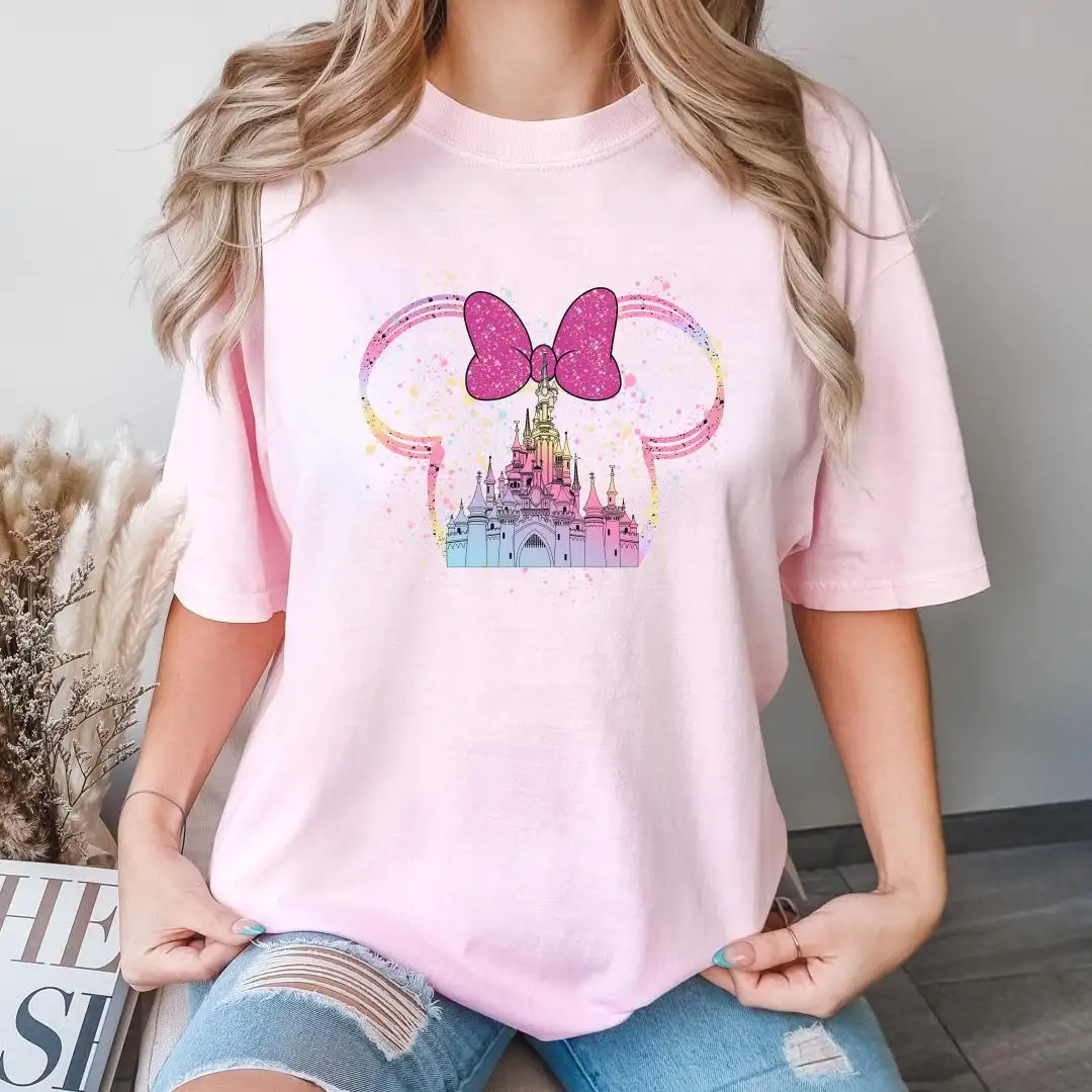 Disney Minnie Mouse Castle Shirt Gift for Kids
