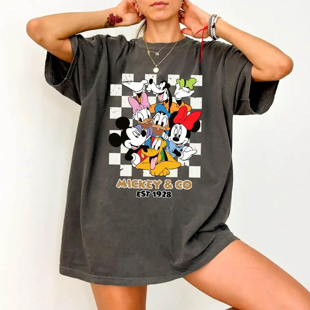 Vintage Mickey Disney Family Shirt