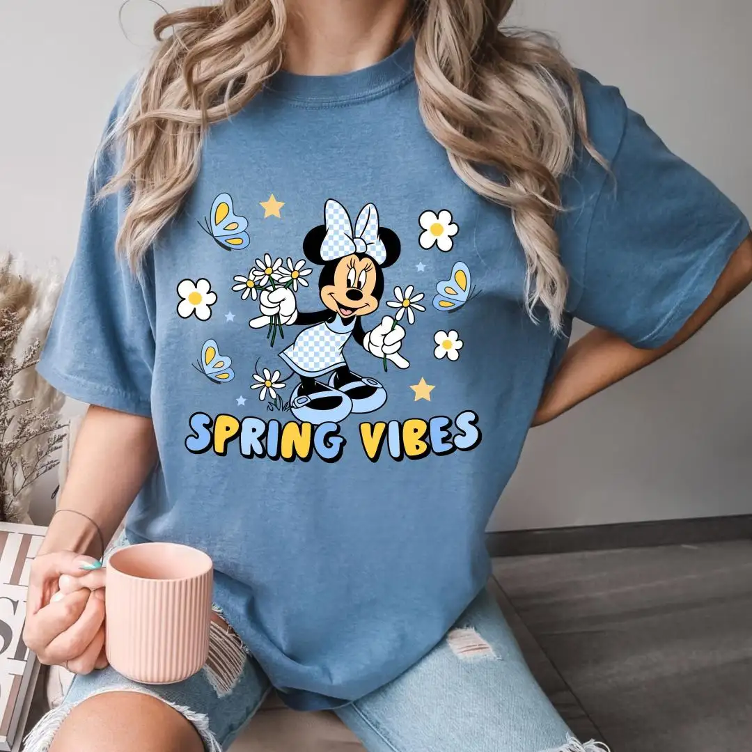 Disney Minnie Floral Shirt for Spring Vibes