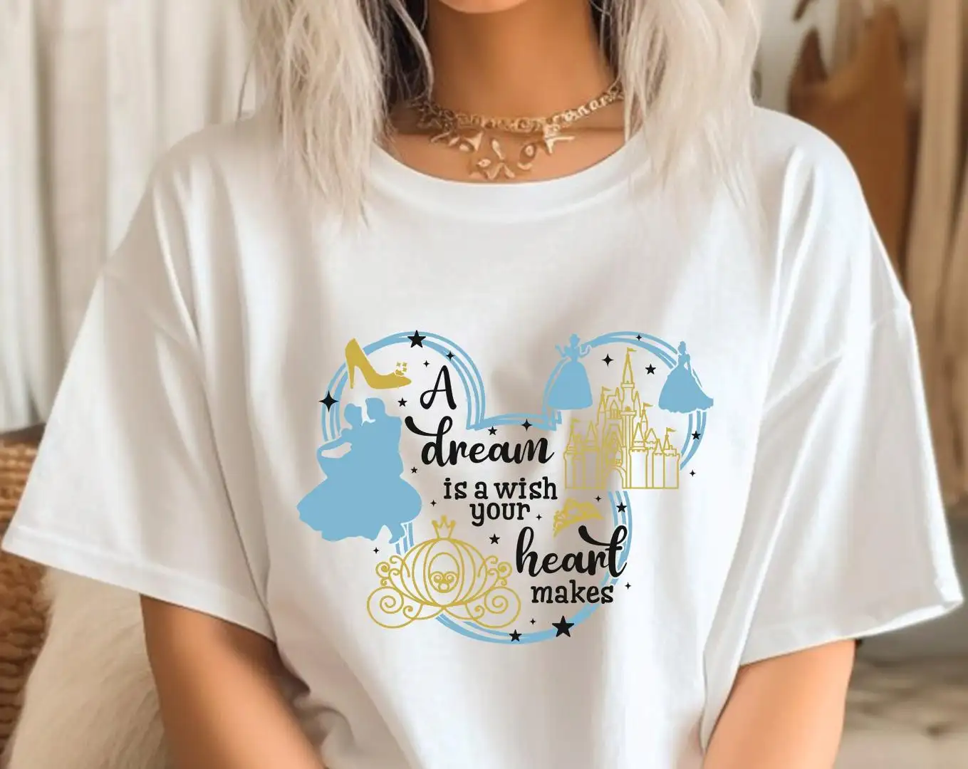 Disney Princess Belle Wish Shirt for Women