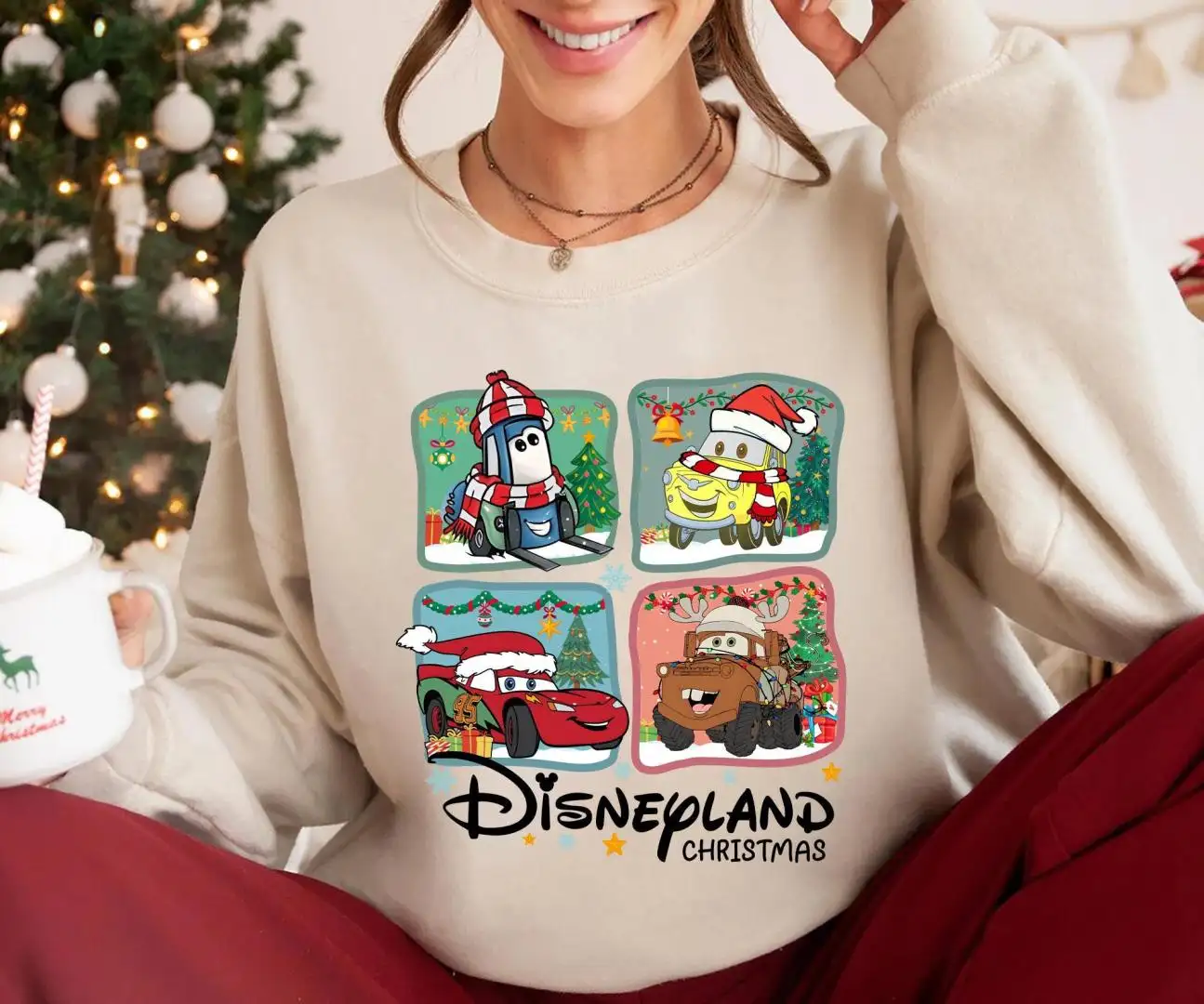 Disney Cars Christmas Shirt for Kids