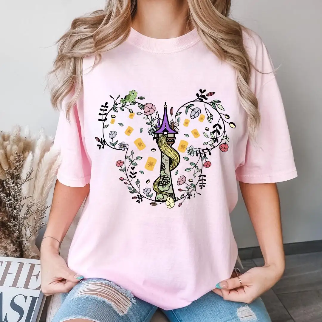 Disney Princess Rapunzel Floral Shirt for Kids
