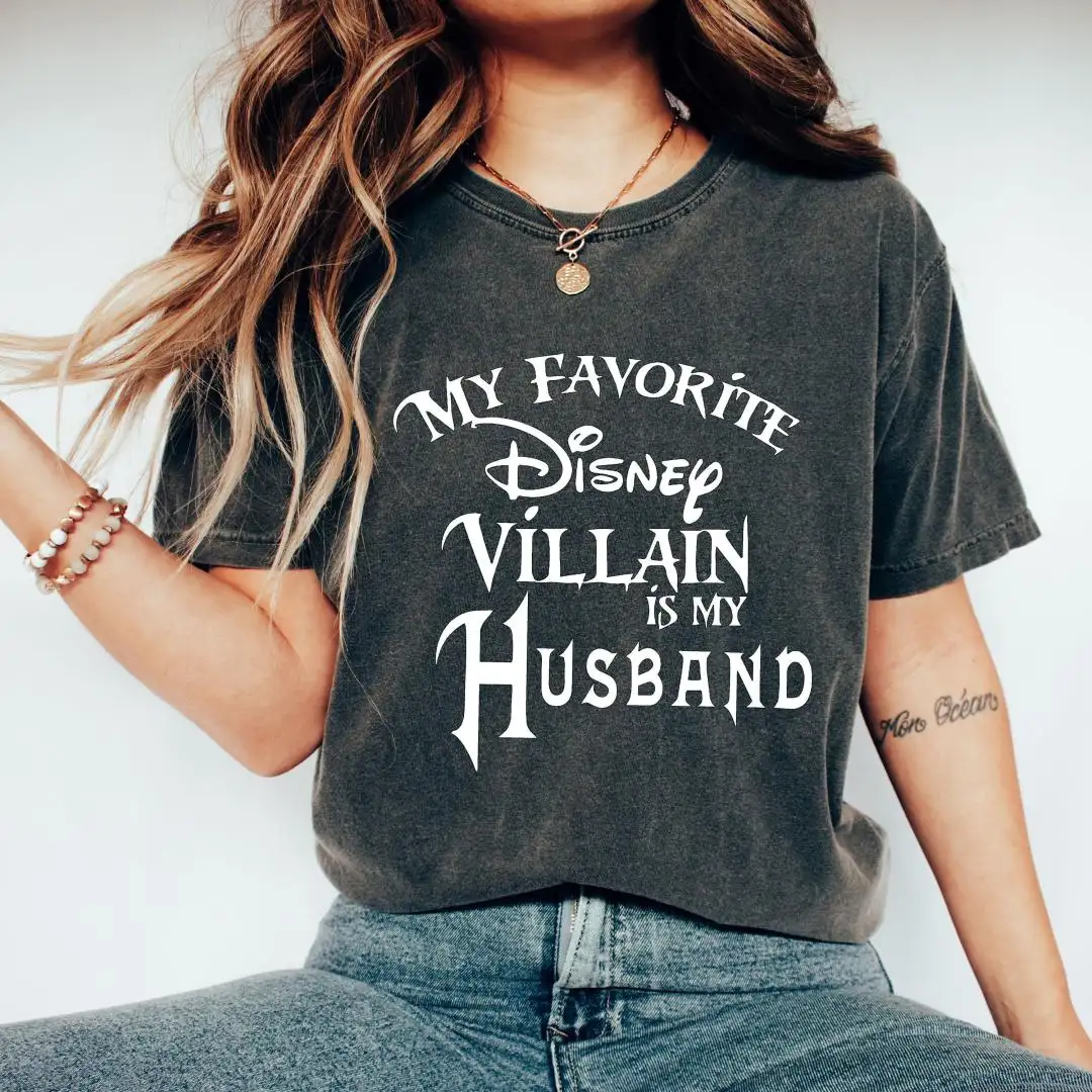 Disney Villain Husband Shirt for Women