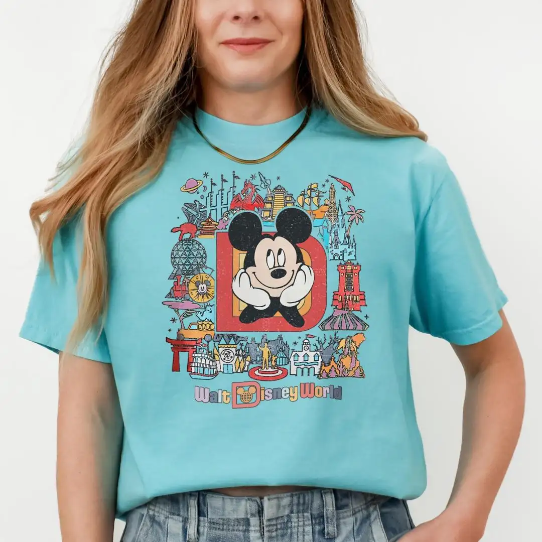 Comfort Colors Mickey Disney World Shirt