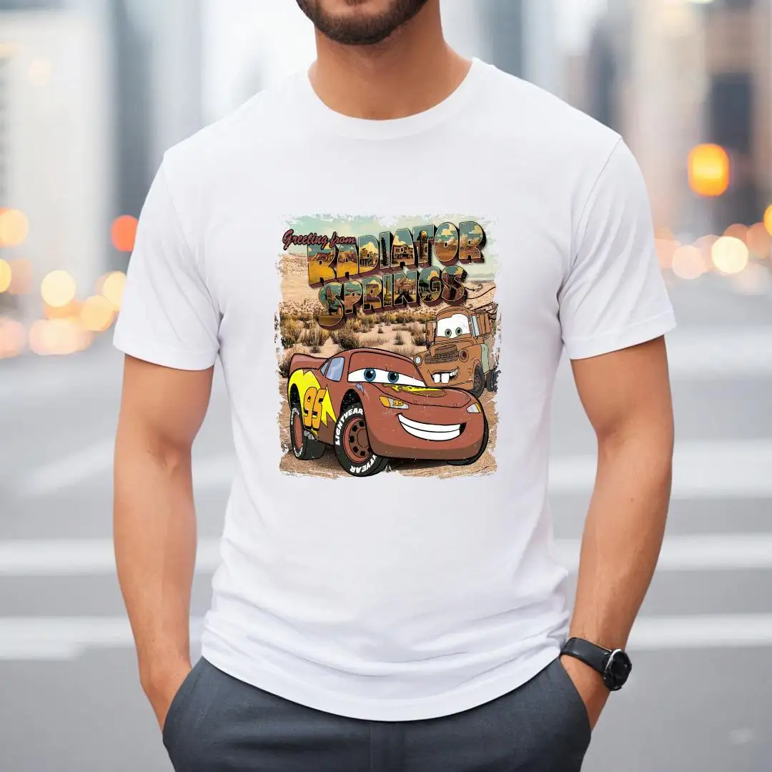 Vintage Disney Cars Shirt for Kids Gift