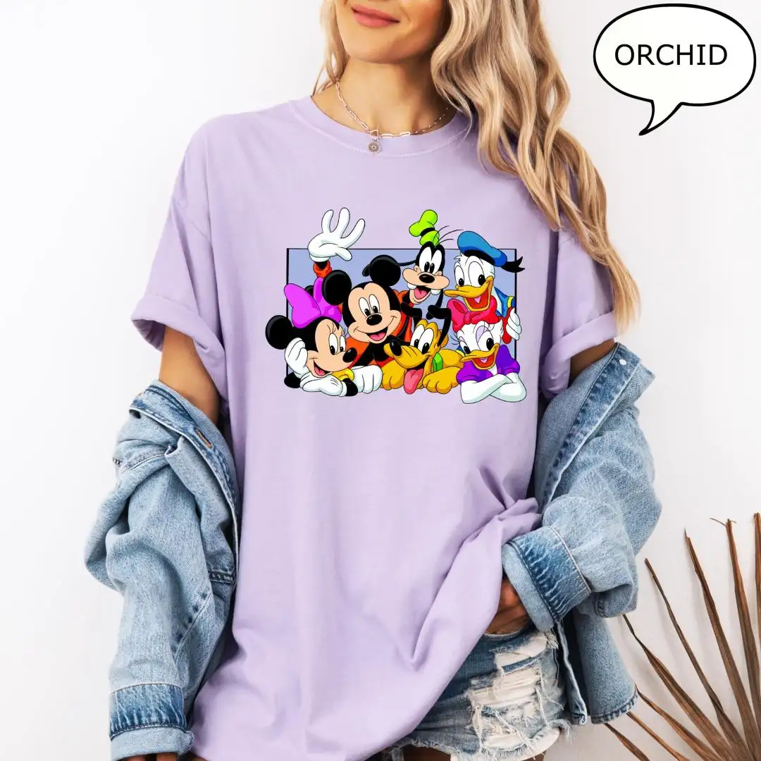 Comfort Colors Disney Family Vacation Shirt