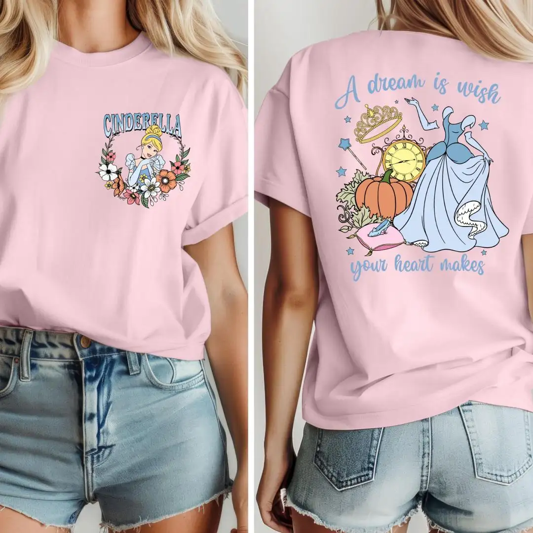 Vintage Cinderella Disney Princess Shirt