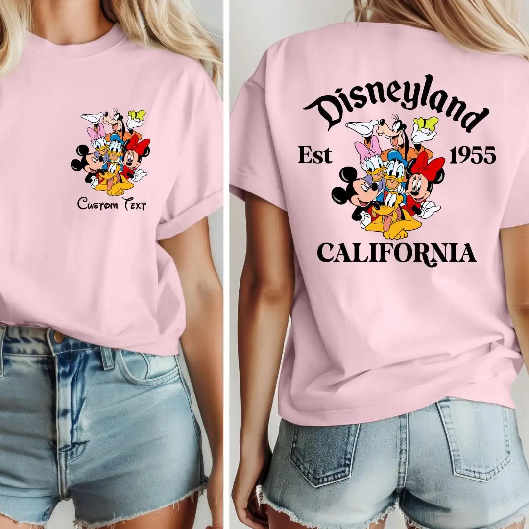 Custom Disneyland Mickey And Friends Shirt
