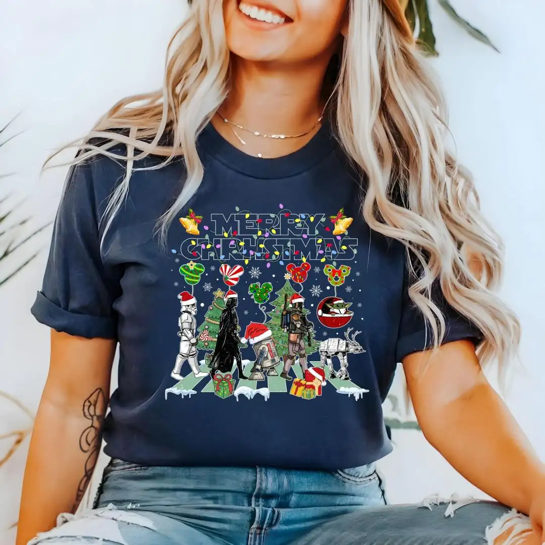 Retro Disney Star Wars Christmas Shirt