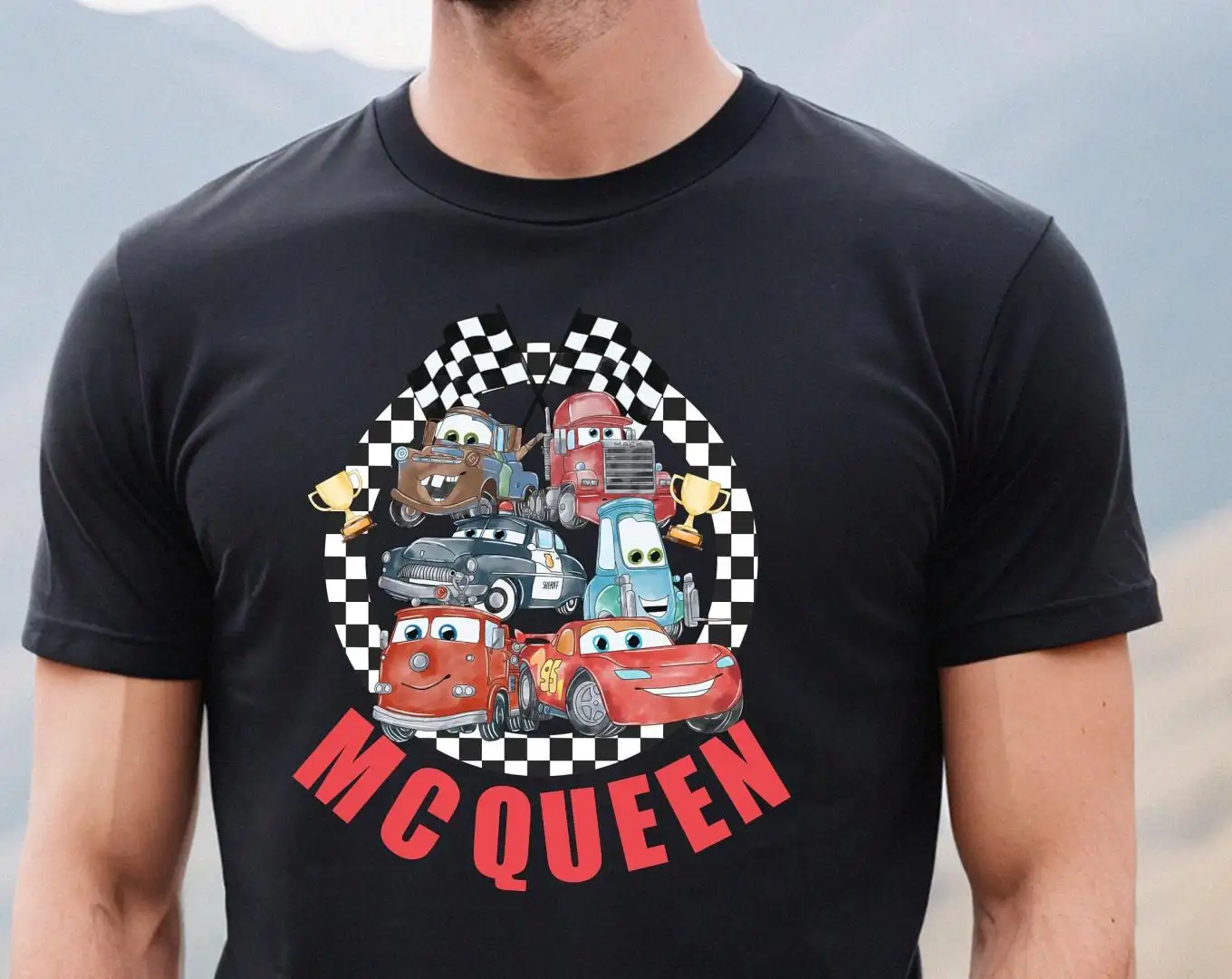 Disney Cars McQueen Shirt for Kids