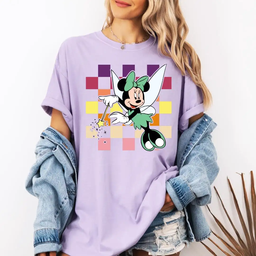 Retro Disney Minnie Mouse Shirt for Women