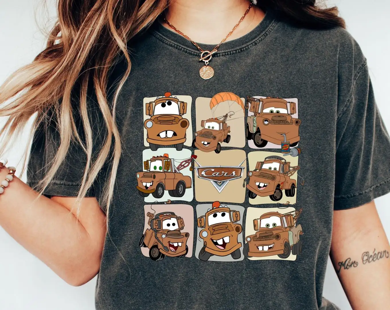 Disney Cars Mater Shirt for Kids Group