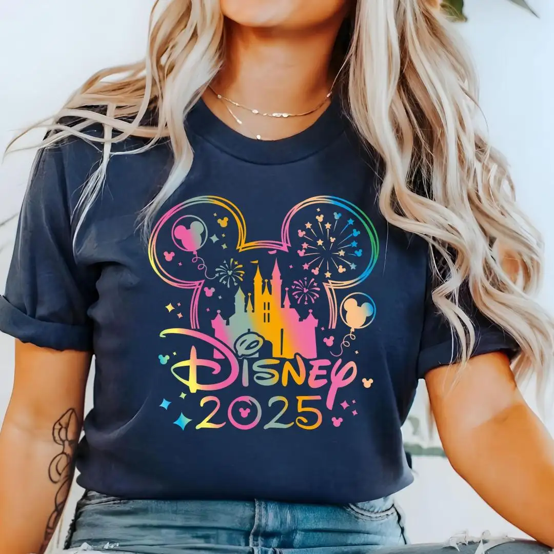 Disney 2025 Watercolor Castle Shirt