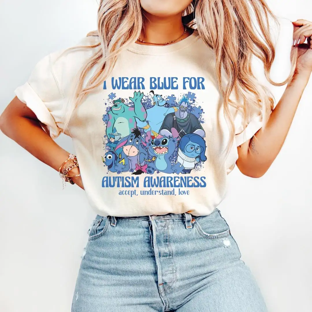 Disney Autism Awareness Shirt for Moms