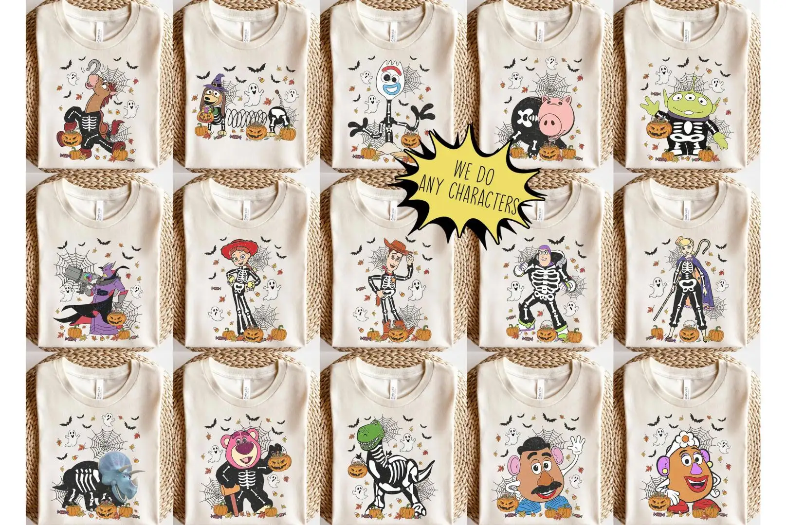 Toy Story Halloween Shirt for Spooky Family Fun
