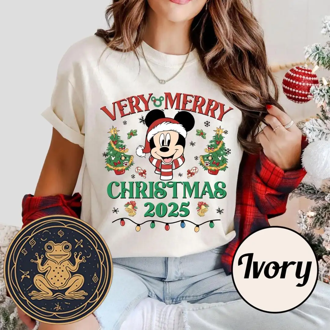 Custom Disney Family Christmas Matching Shirt