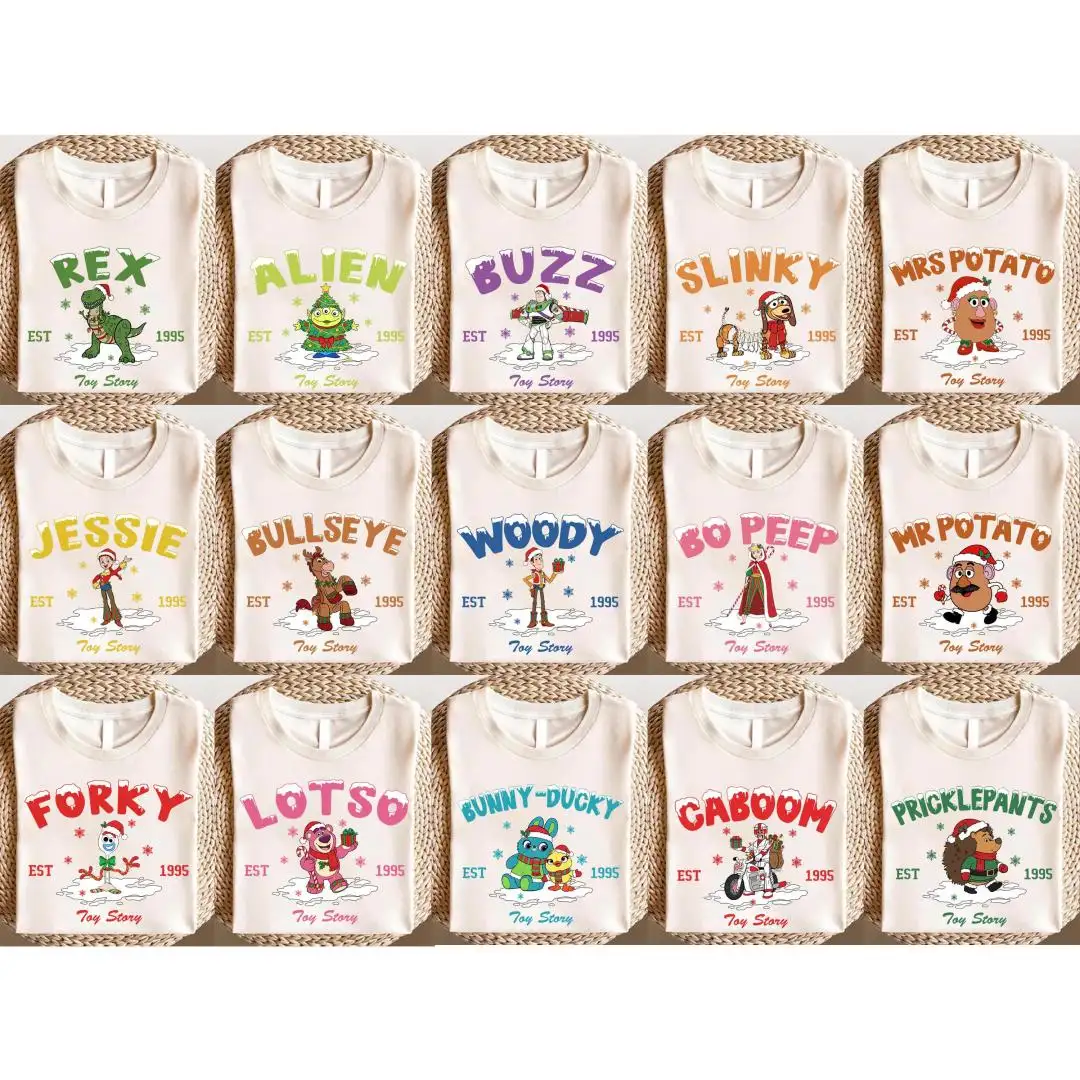 Toy Story Christmas Shirt for Family Vacation