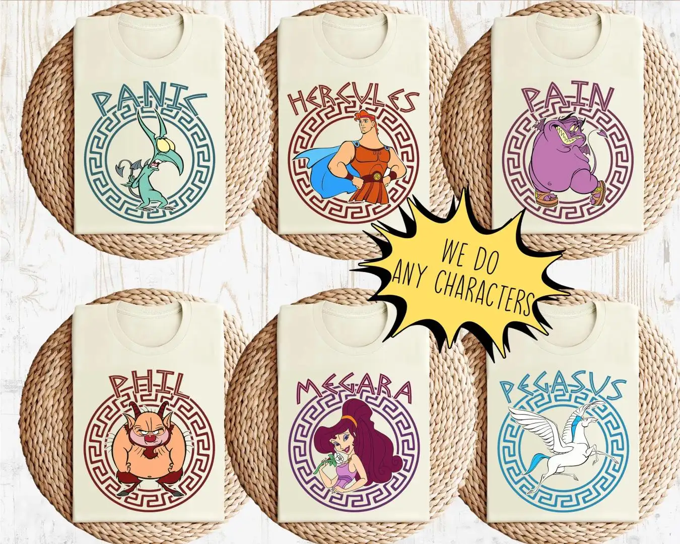 Retro Disney Hercules Shirt for Family Trips