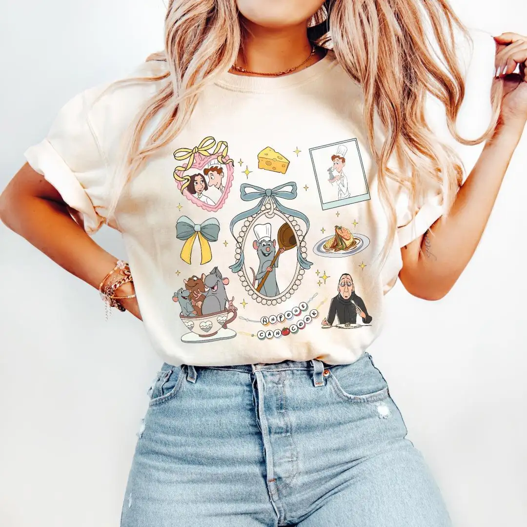 Disney Ratatouille Anyone Can Cook Bow Shirt