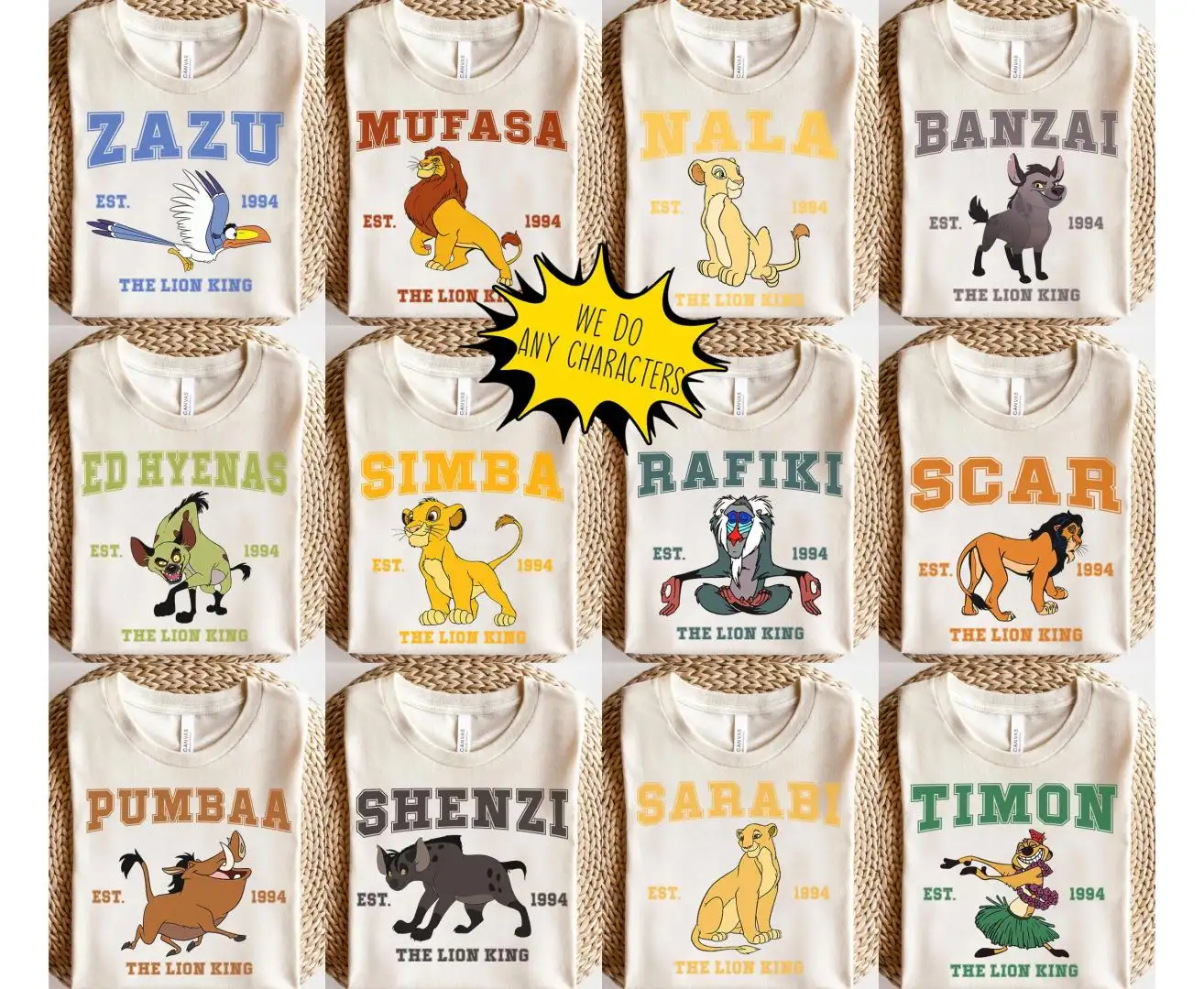 Lion King Retro Shirt for Disneyland Trip