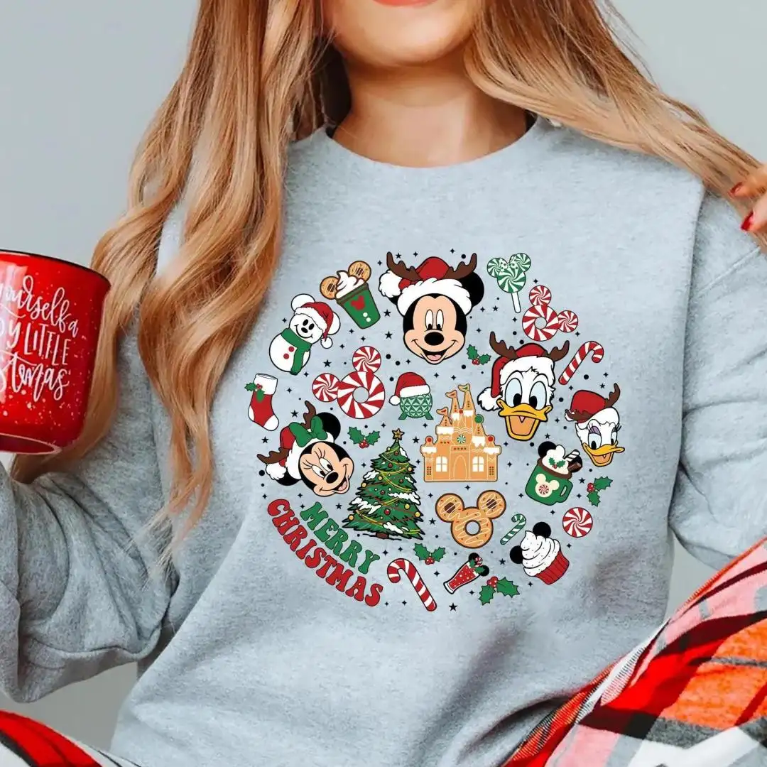 Disney Christmas Shirt for Family Matching Holiday