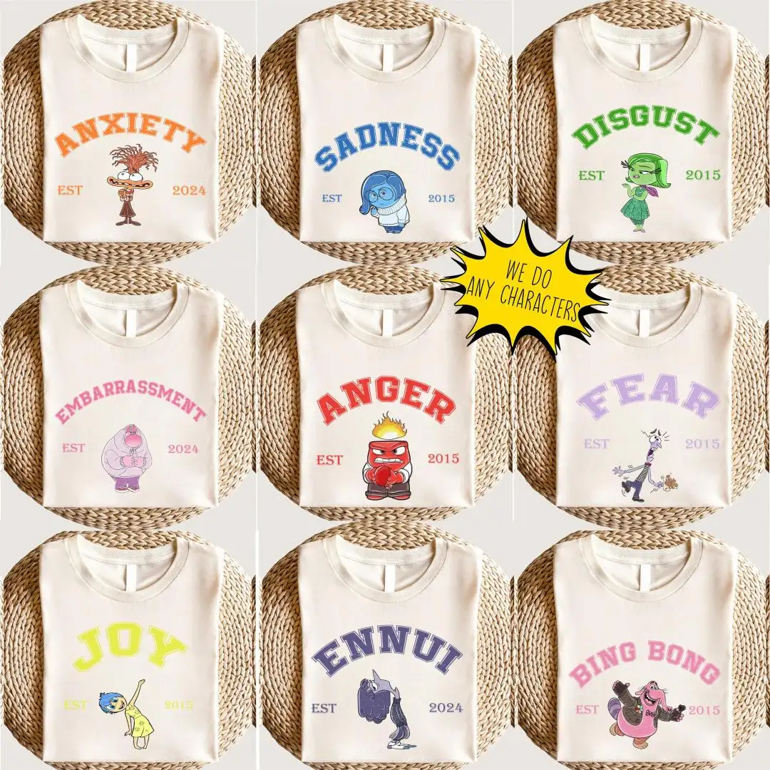 Retro Disney Inside Out Family Matching Shirt