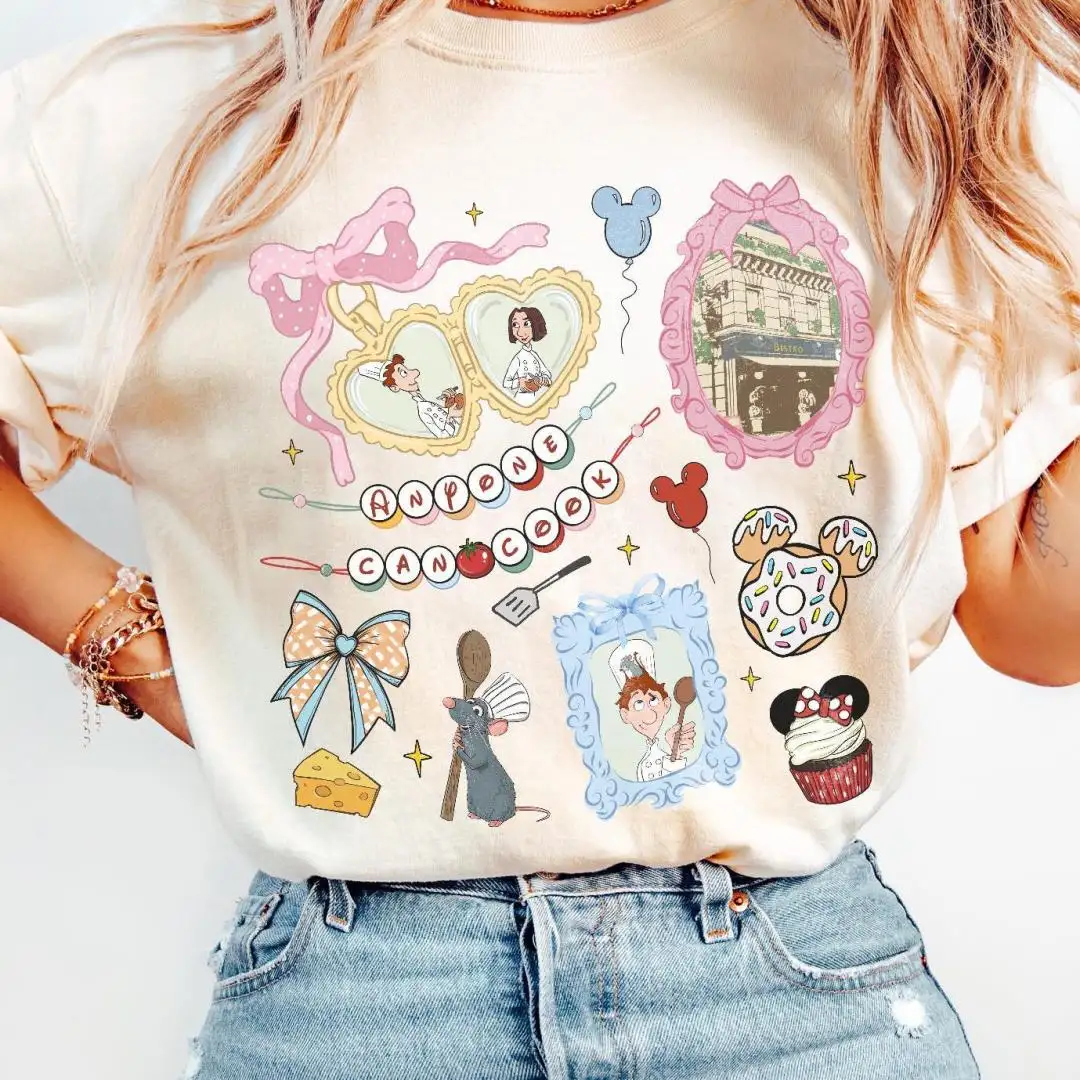 Retro Ratatouille Anyone Can Cook Shirt