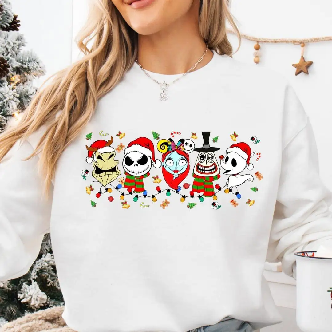 Nightmare Before Christmas Jack Sally Shirt