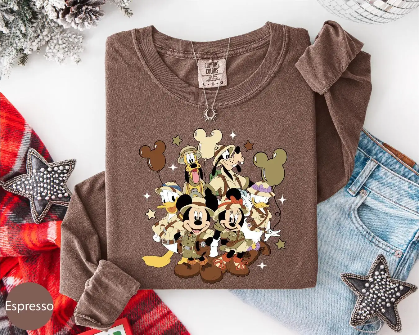 Disney Safari Trip Long Sleeve Shirt