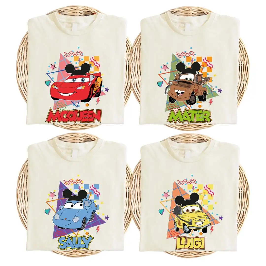 Disney Cars Movie Lightning McQueen Shirt