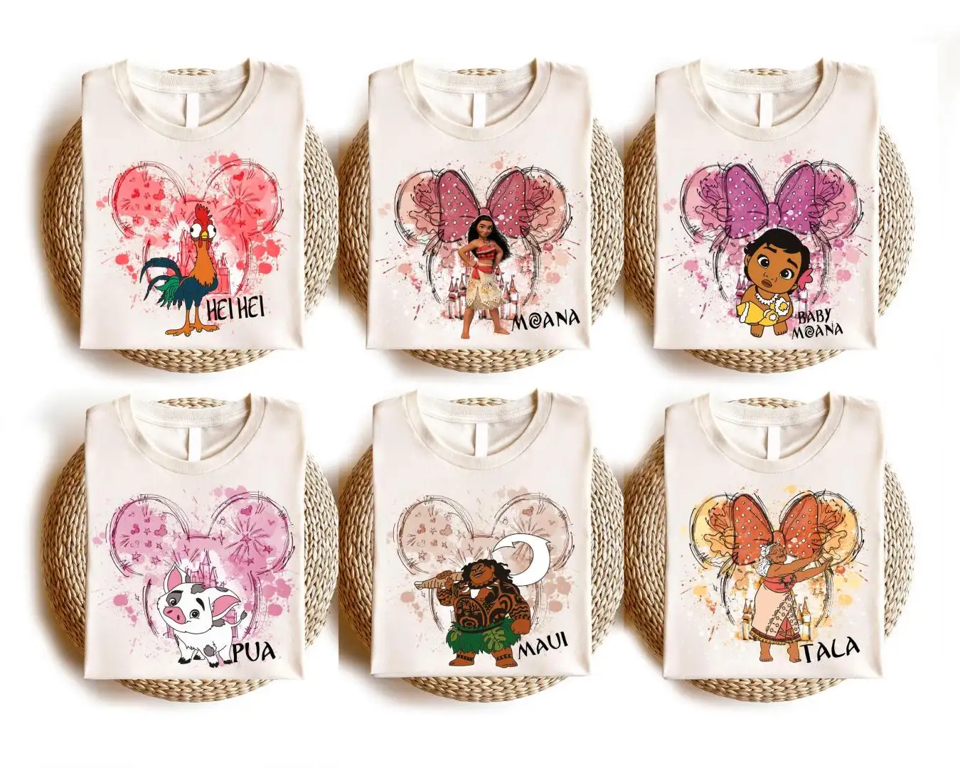 Disney Moana Princess Shirt for Family Trip