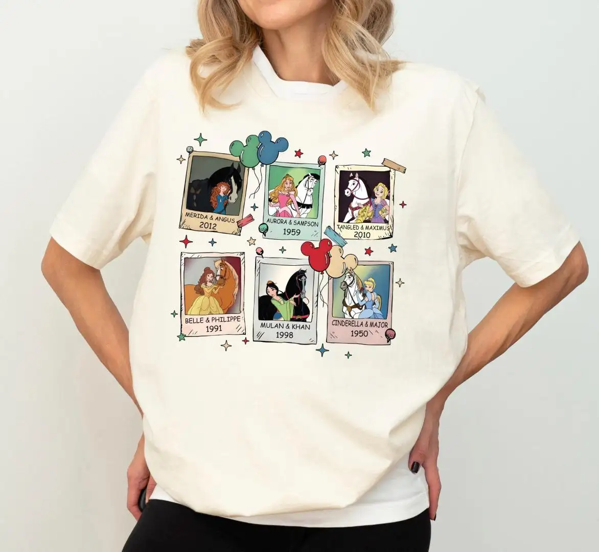 Disney Princess Horse Lover Shirt