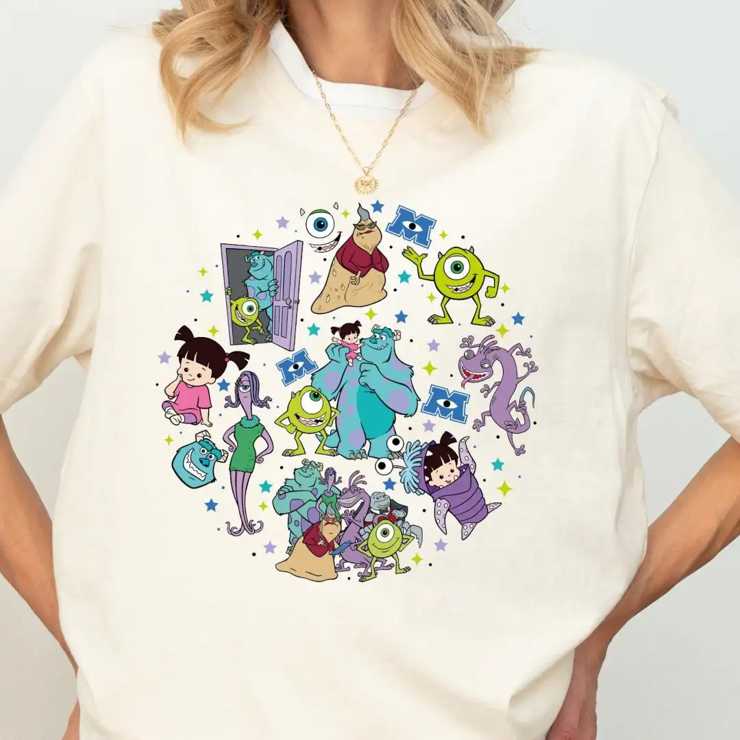 Disney Monsters Kids Shirt Boo Character Gift