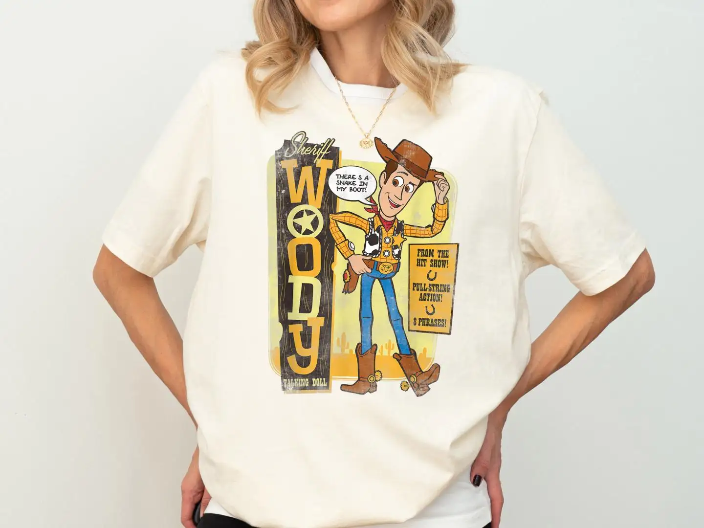 Disney Sheriff Woody Vintage Toy Story Shirt