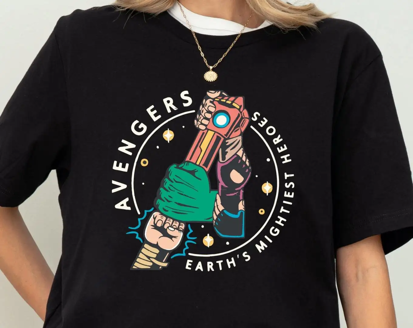 Marvel Avengers Shirt, Kids Superhero Tee, Disney Earth's Mightiest Heroes Shirts, Iron Man Hulk Shirt, Disneyland Family Vacation T-shirt