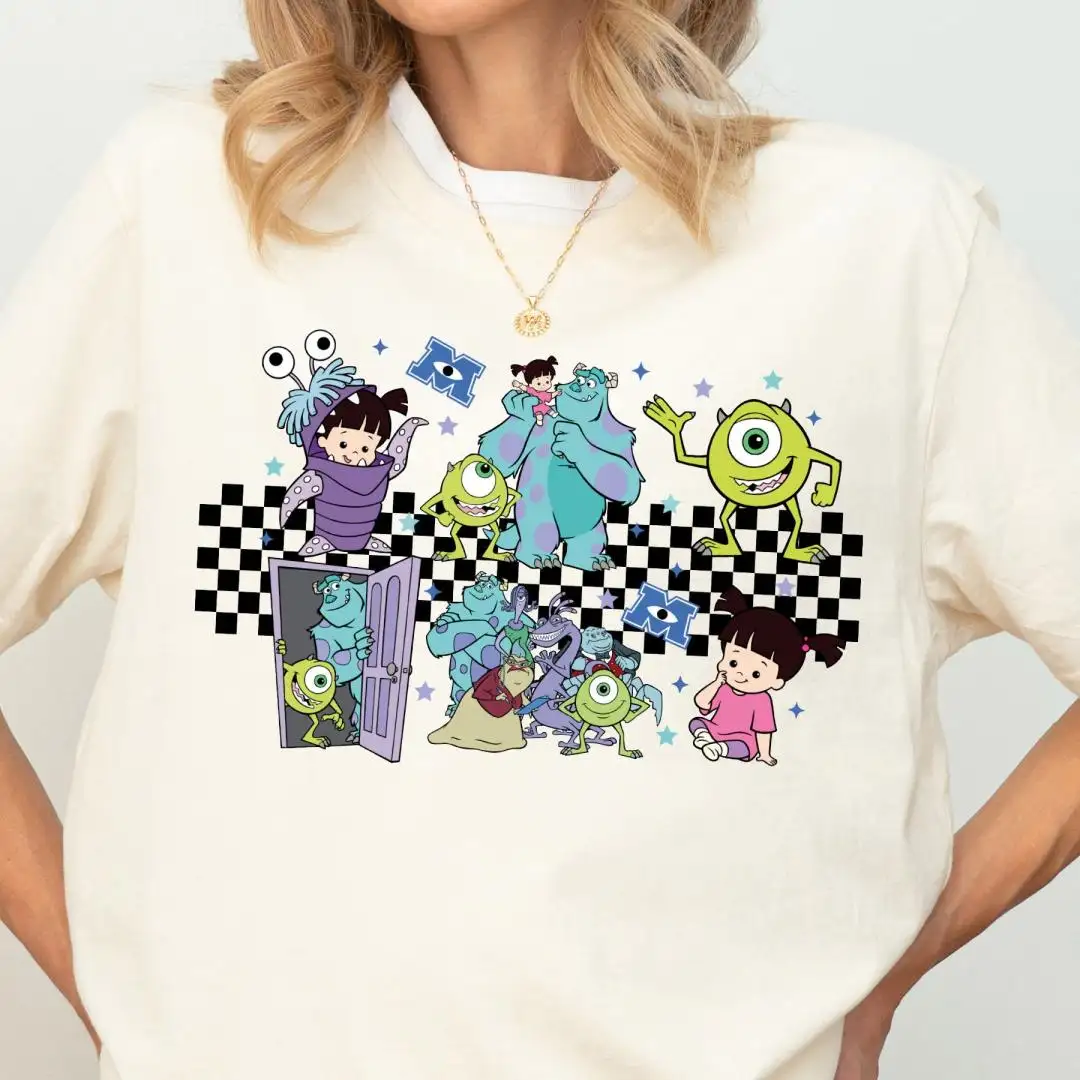 Disney Monsters Shirt for Kids Funny Boo