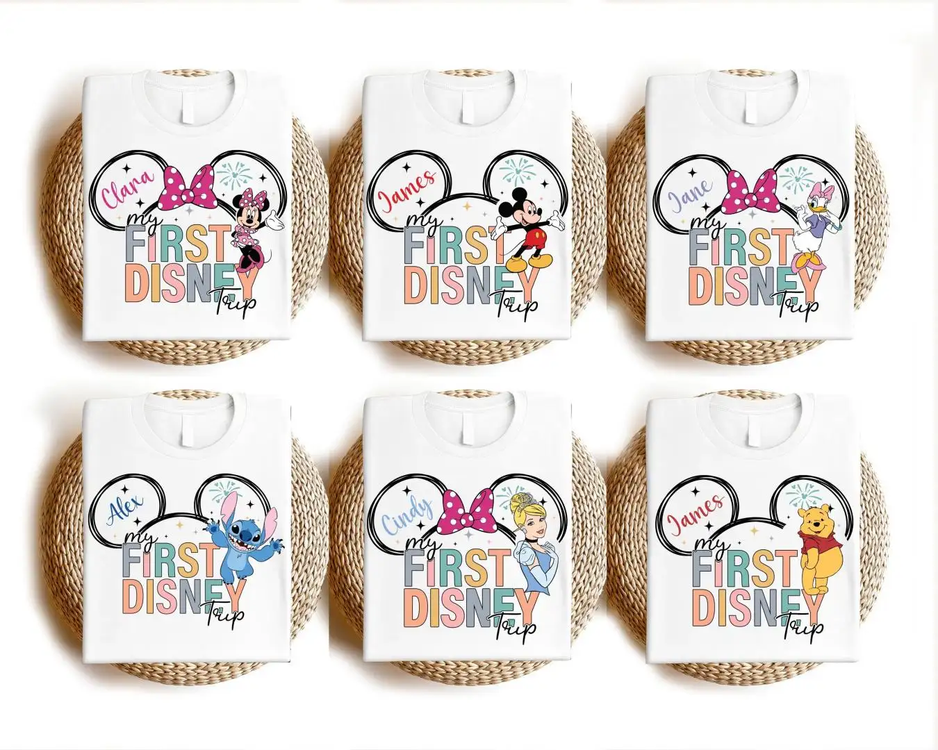 Custom Disney Family Vacation Matching Shirt