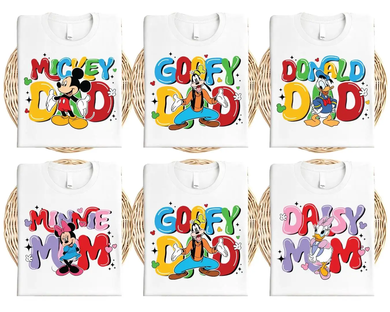 Disney Family Matching Shirt for Mom Dad Trip