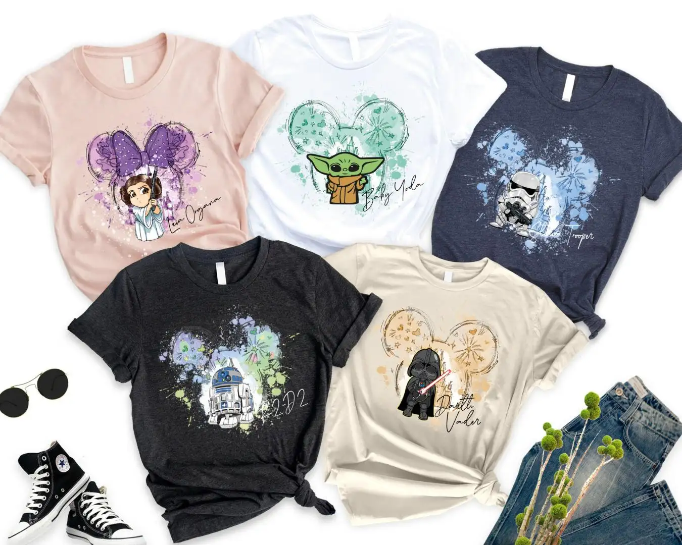 Custom Star Wars Shirts for Family Vacation Groups