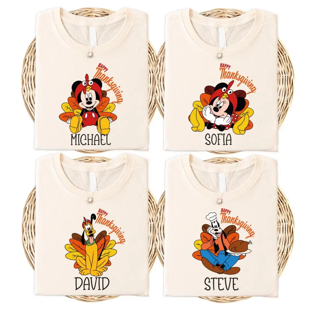 Disney Thanksgiving Shirt for Family Matching