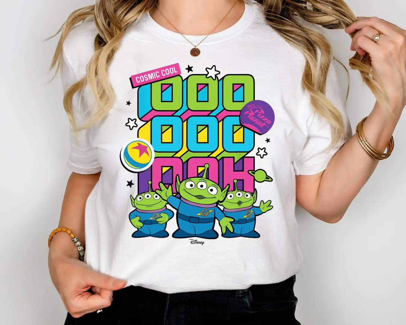 Disney Pizza Planet Alien Shirt for Family Trip