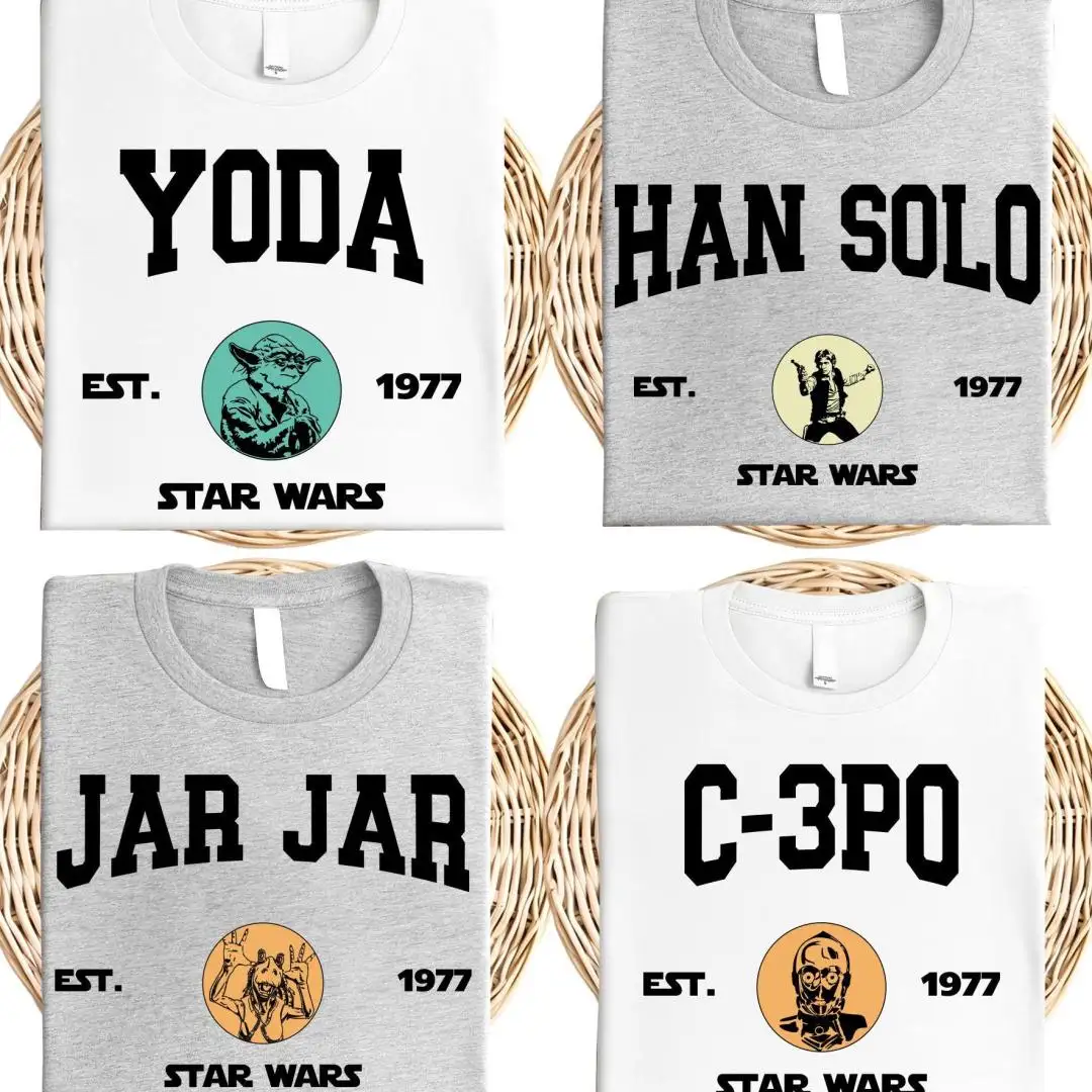 Vintage 1977 Star Wars Family Vacation Shirt