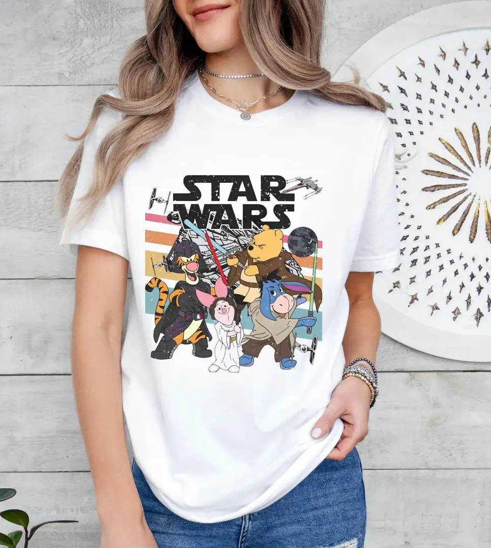 Star Wars Winnie The Pooh Shirt For Disney Fans