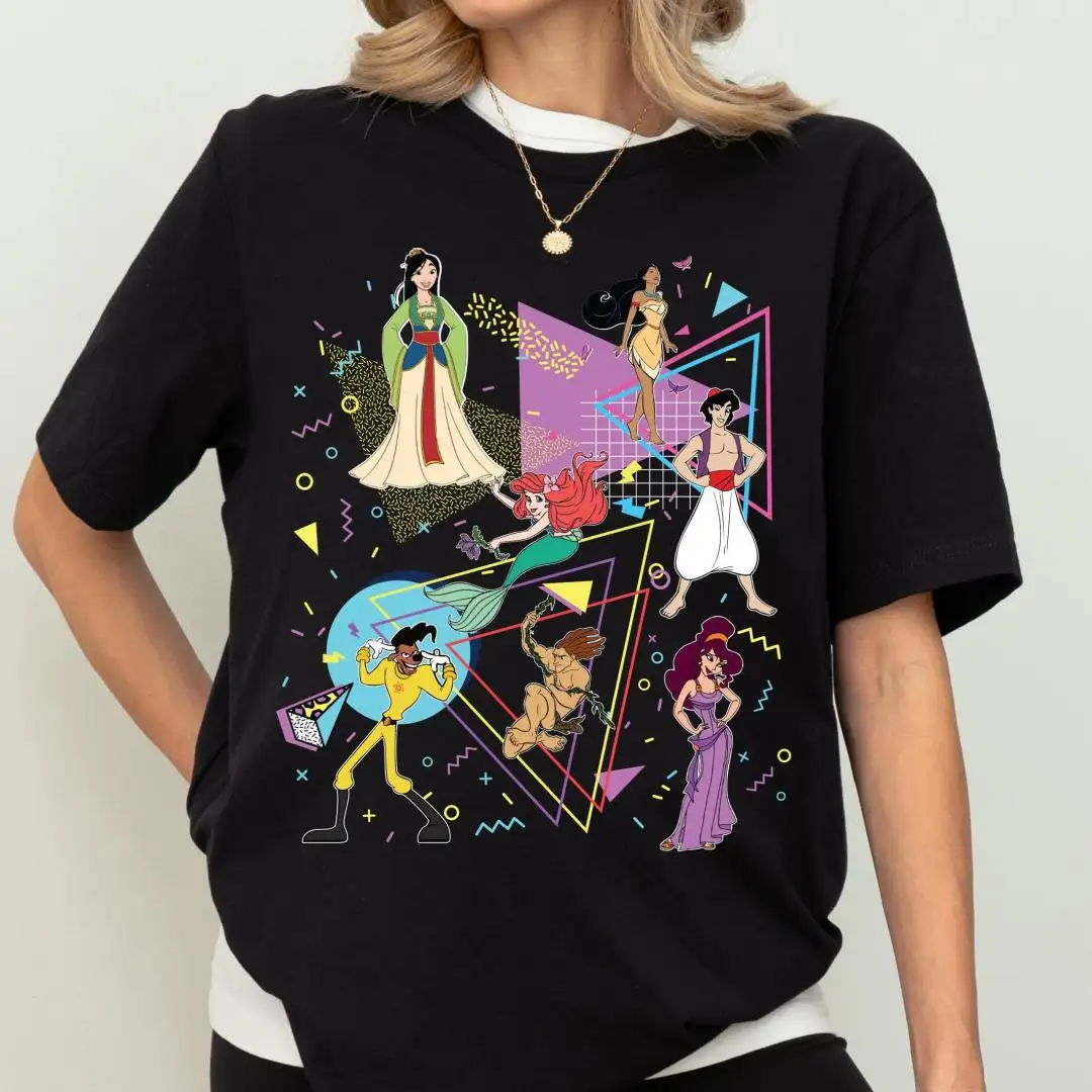 Retro Disney Shirt for Girls Princess Trip
