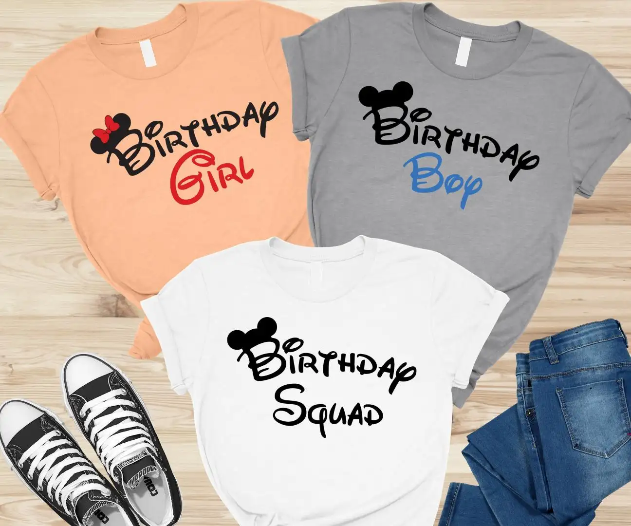 Disney Birthday Girl Shirt for Squad