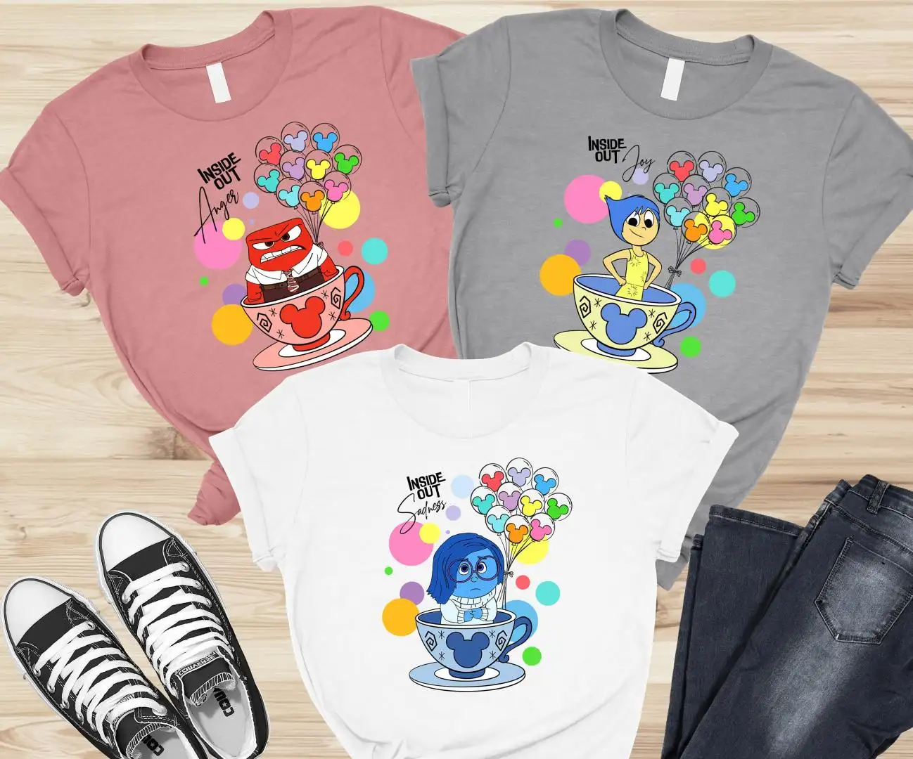 Disney Inside Out 2 Mental Health Shirt