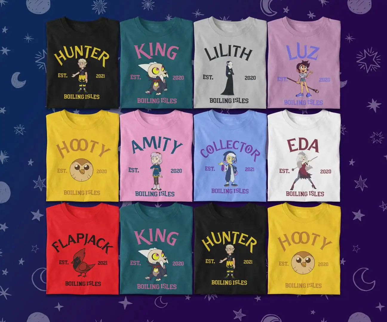 Disney Owl House Hexside School Shirt