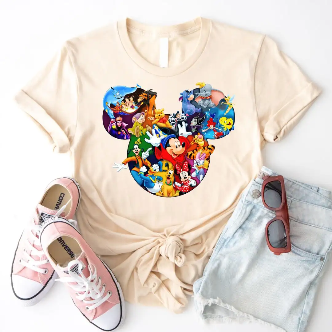 Disney Family Shirt with Mickey and Friends Characters