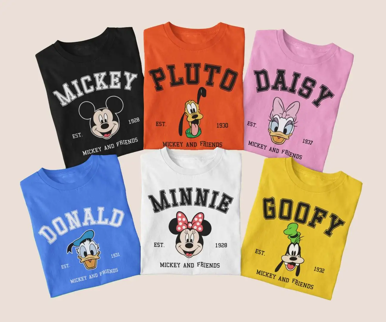 Vintage Disneyland Mickey and Friends Shirt